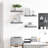 Wall Shelf  Wall Mounted Display Shelf for Photo Frame Set of 4-2102541640-2135169294