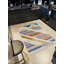 Tapis décoratif moderne multicolore à motifs mélangés de la collection Barcelona-1394442179