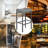 Upholstered Saddle Bar Stools Counter Height Stools Barstools Bar Chairs with Curved Seat & Footrest-1416667904-1416667907