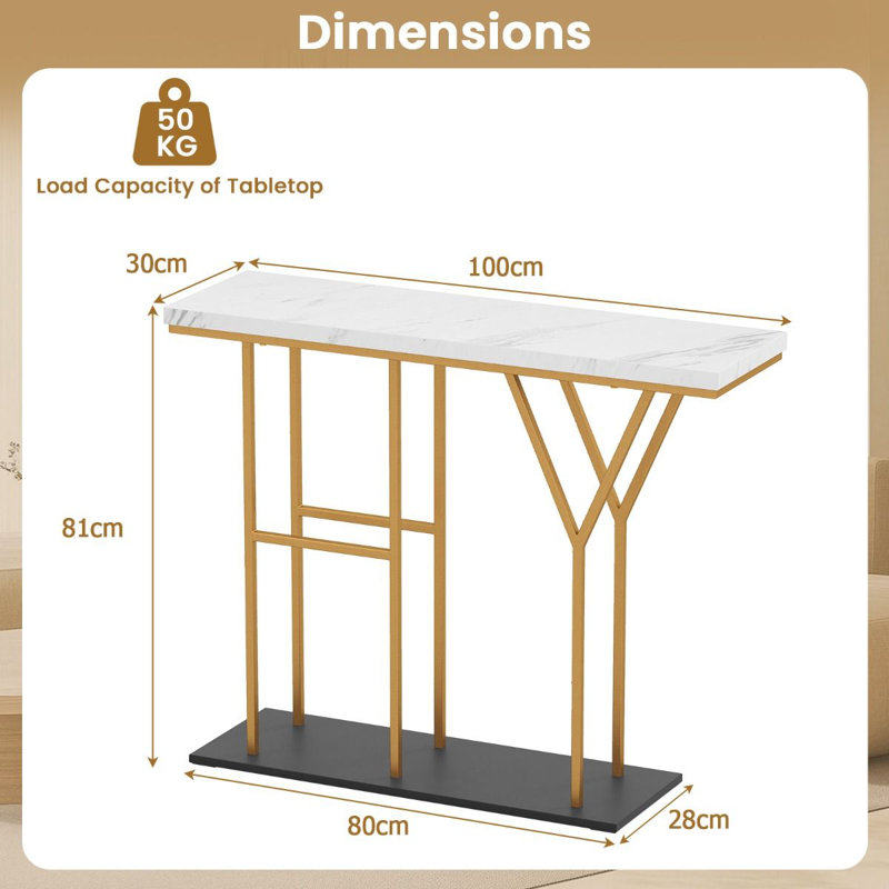 100cm Console Table
