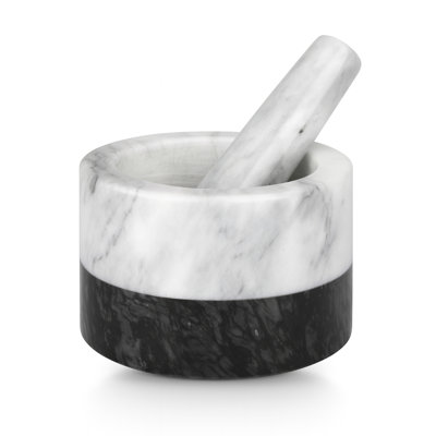 Marble Mortar And Pestle Set