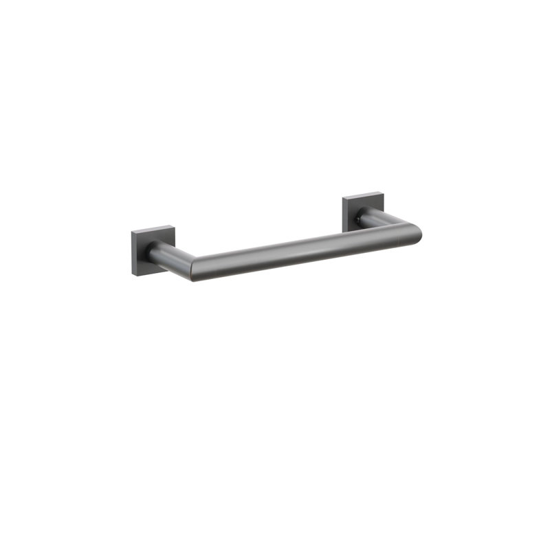 Barre à serviettes Emtek, Bronze frotté à l'huile, H 1,625 po x l 10,625 po x P 3,25 po
