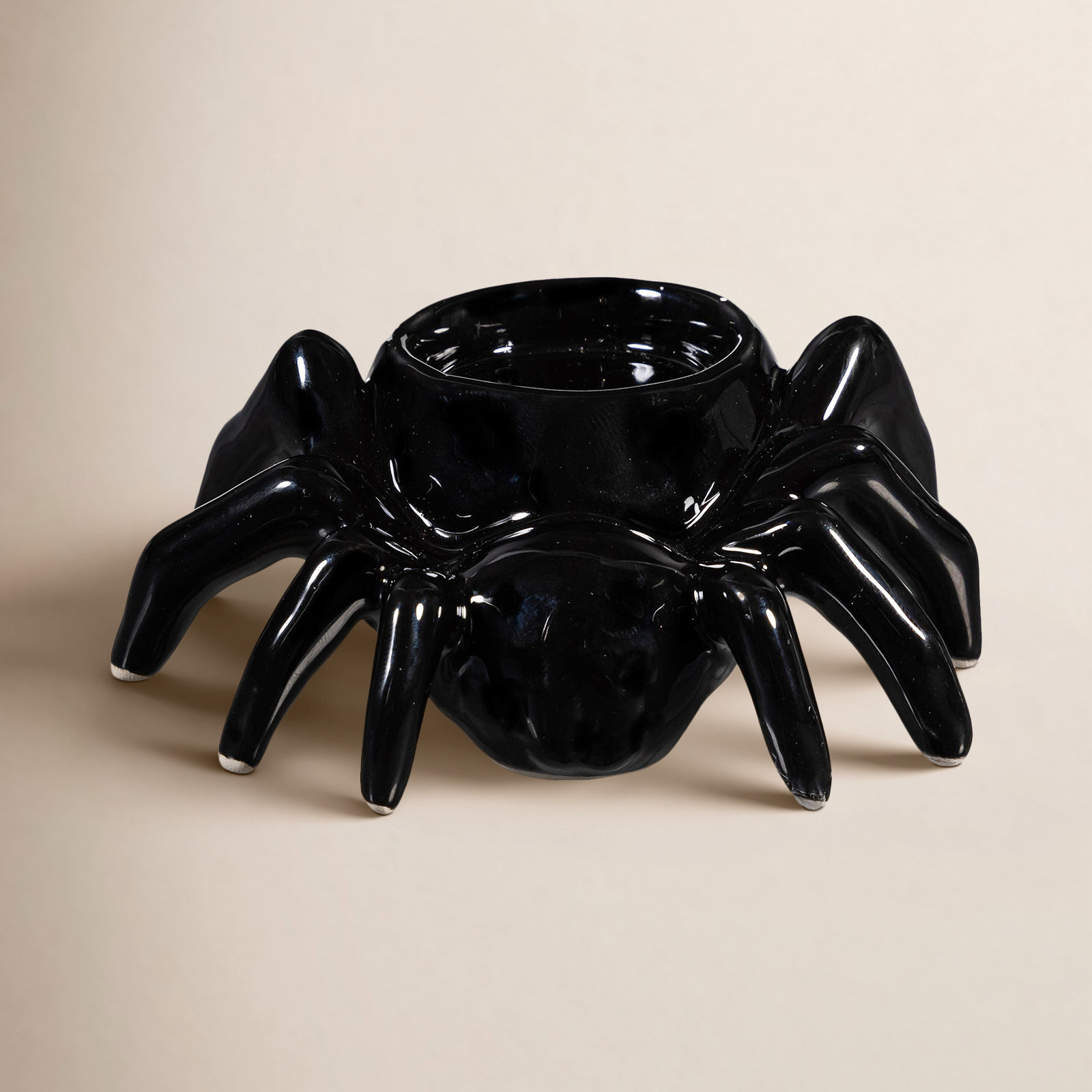 Ceramic Spider Tealight Holder