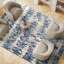 Wool Abstract Area Rug in Blue-69585949
