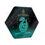 Harry Potter (Serpentard - artefact), impression sur bois
