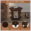 Ensemble de 3 tables basses en cerisier antique pour petits espaces, placage en bois massif et amp; Assemblage facile-1155853680