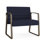 Waterfall Waiting Reception Bariatic Chair Sled Base Metal Frame