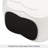 8" White Textured Ceramic Vase For Flowers