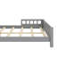 Structure de lit en bois avec bibliothèque de rangement à 2 niveaux, capteur de mouvement à DEL-1693727383-1693727379