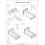 Mobilier de chambre à coucher capitonné Glam-91112531