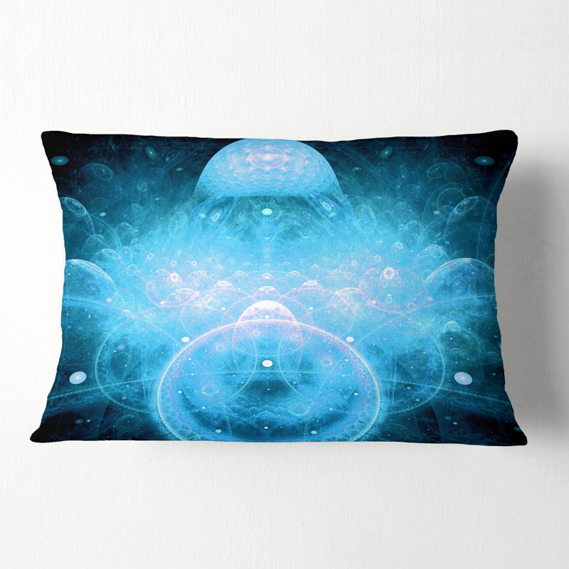 Coussin lombaire à motif lombaire d’univers à motif floral