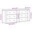 160cm Sideboard