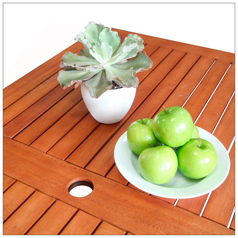 Malibu Outdoor Rectangular Patio Dining Table