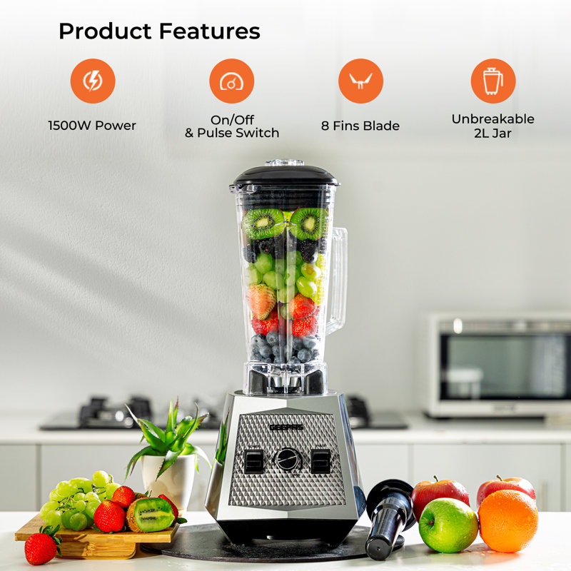 Geepas 1500W Countertop Jug Blender