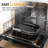 Roaster with Removable 3-bin Buffet Server,Silver-102029742