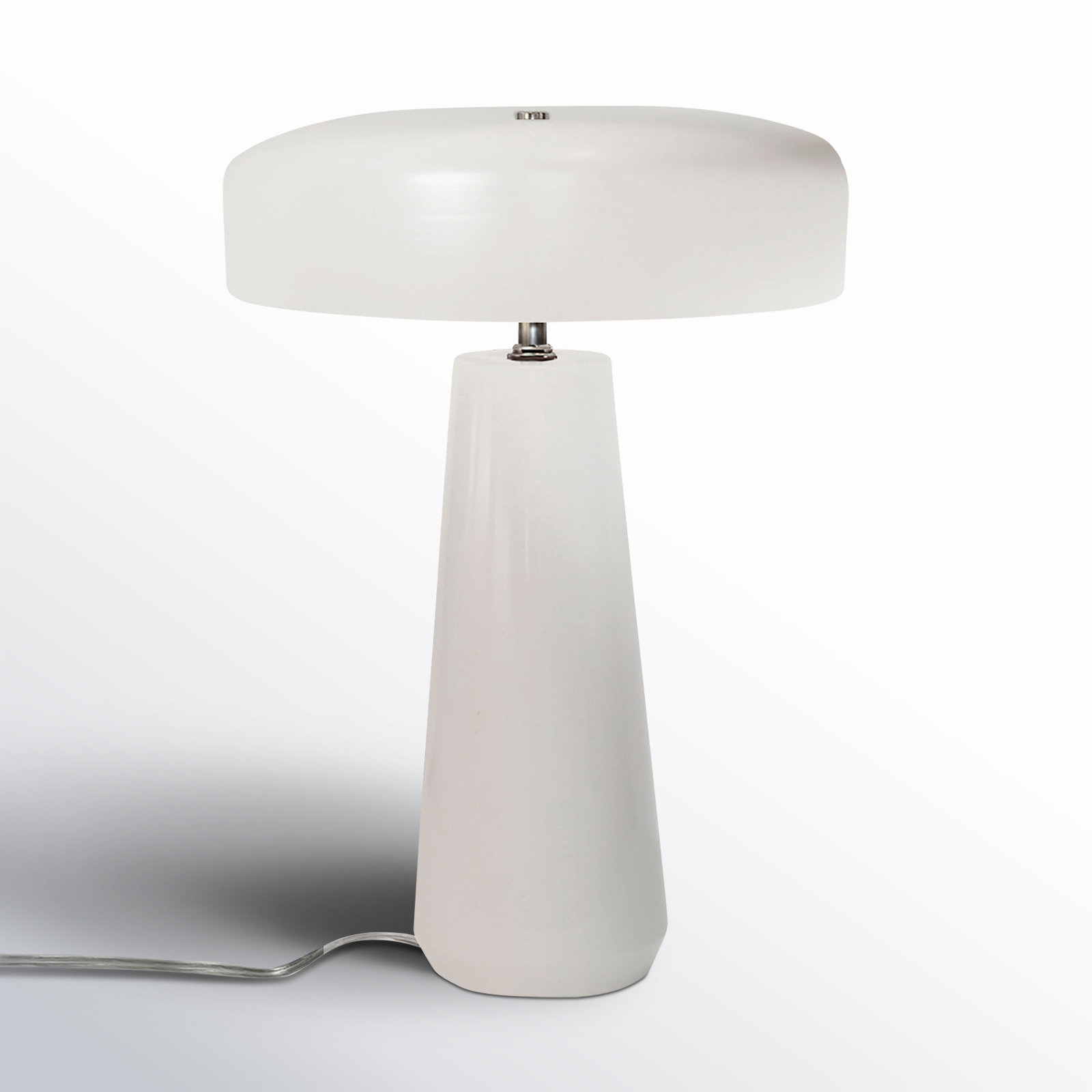 Percy Ceramic Table Lamp, Bisque