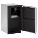 U-Line 18"W. 3000 Series 39 Lb. Daily Production Clear Ice Machine - Stainless Steel