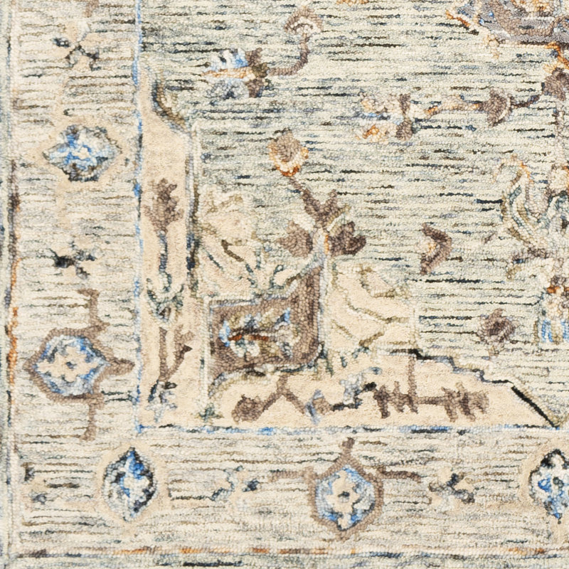 Avon Hand Tufted Wool Oriental Area Rug, Rectangle 2' x 3'