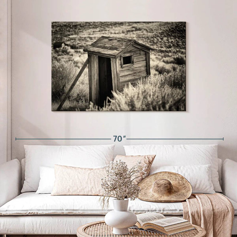 Ghost Town Outhouse I