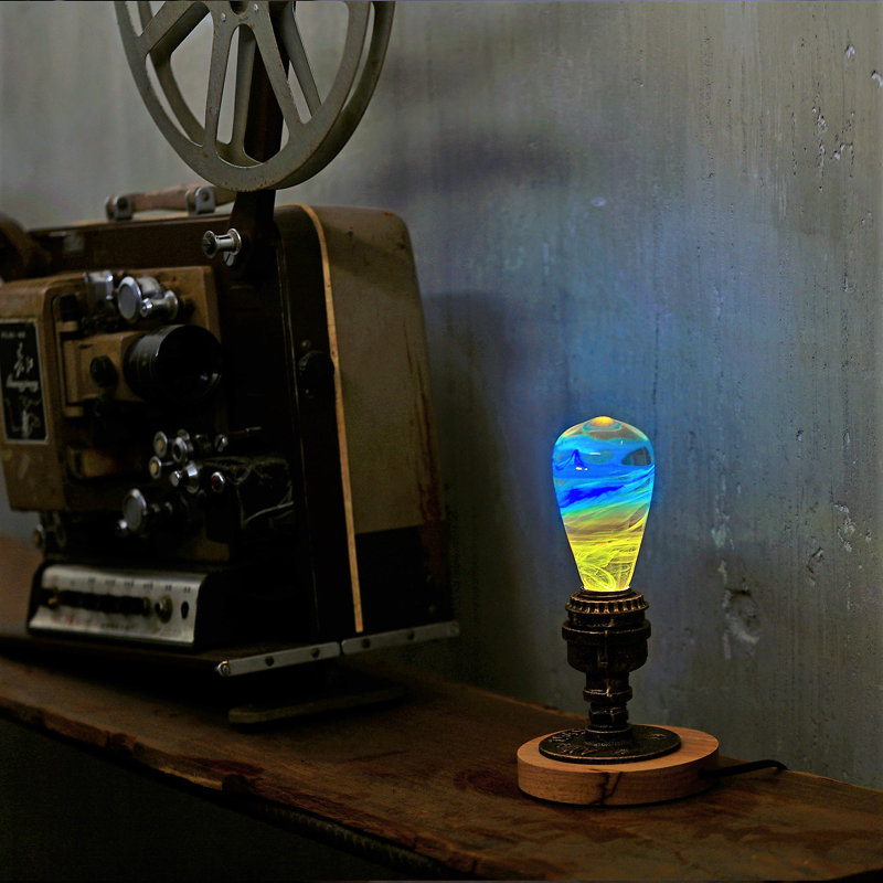 Ghugas Solid Wood Novelty Lamp