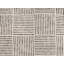 45cm Wide Square Striped Pouffe Ottoman