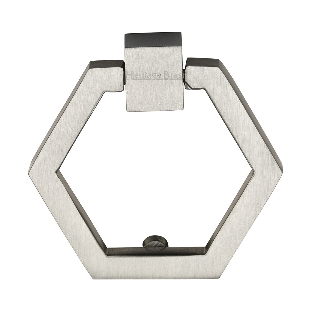 Heritage Brass Heritage Cabinet Drop Pull Hexagon Design