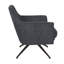 Ames 26.5" Wide Upholstered Swivel Armchair