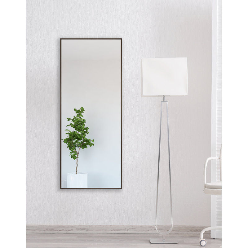 Derosier Metal Flat Wall Mirror, 58" H x 20" W
