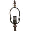 Pied de lampe de table métallique de 7 po