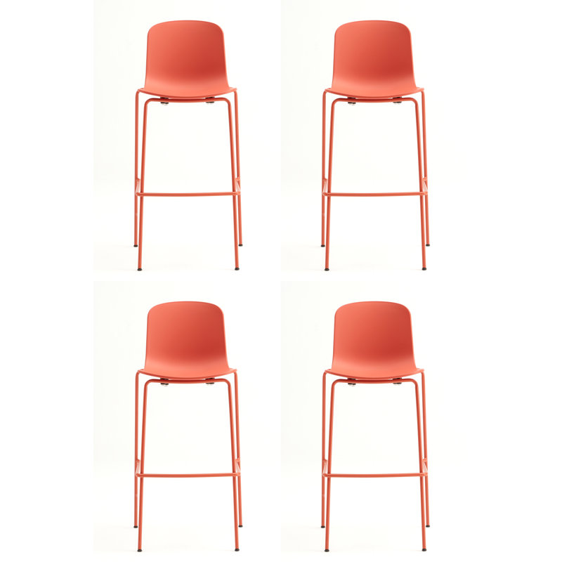 Holi Counter & Bar Stool, Bar Stool (30" Seat Height), Terracotta
