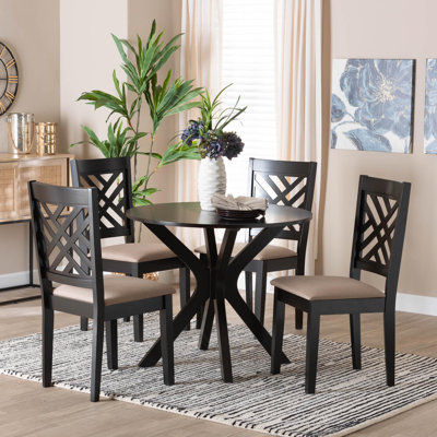 Katricia 4 - Person Four Leg Dining Set