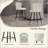25.79'' Modern Style Barstool, With White Seats, Black Metal Legs, And Gold - Tipped Ends,Suitable For Various Decoration Styles