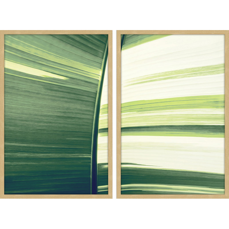 « santa monica diptych »-cadre photo, impression sur papier, H 30 po x l 20 po x L 1,5 po, Encadré naturel