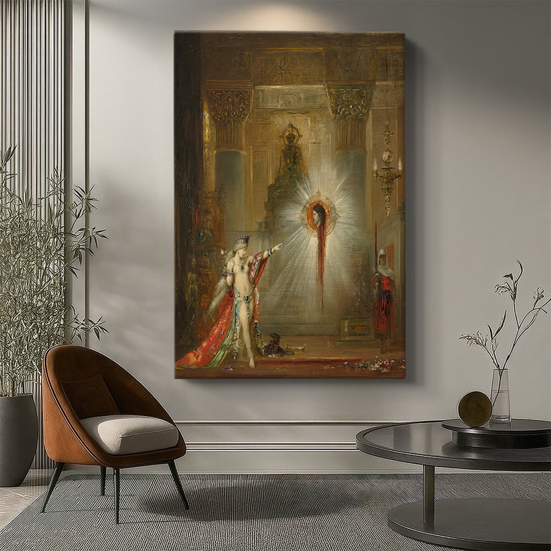 The Apparition - Gallerie sur toile tendue par Gustave Moreau, 40 po x 60 po