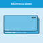 Jay-Be Simply Kids Waterproof Anti-Microbial Sprung Mattress - European Single