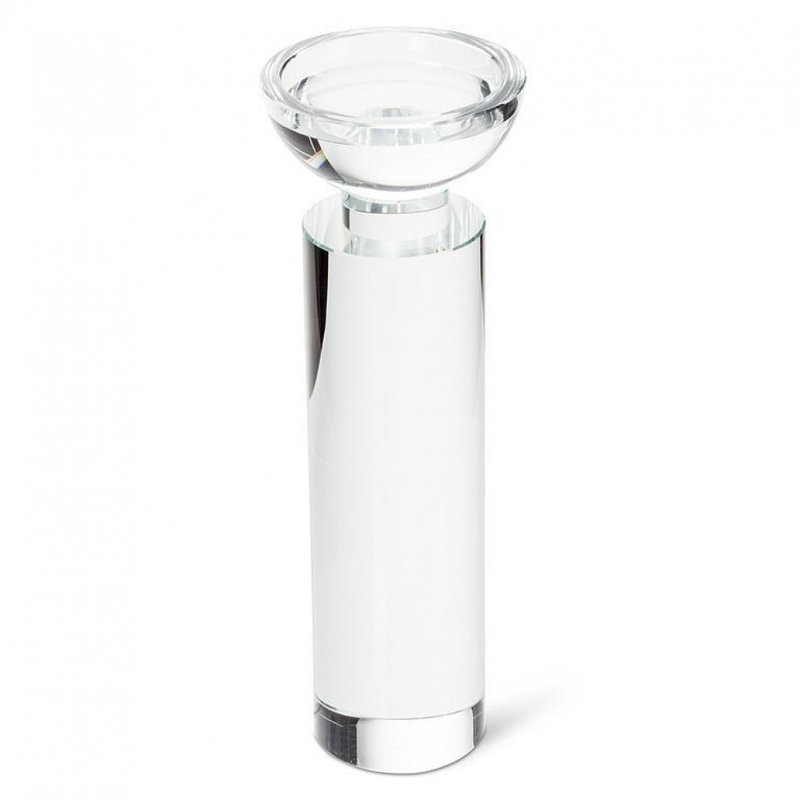 Porte-bougie colonne, H 11 po x l 4 po x P 4 po