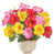 Rose / jaune / rouge