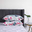 Taie d'oreiller à motif floral-1620787536