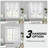 Rod Pocket Sheer Window Valance-891017531