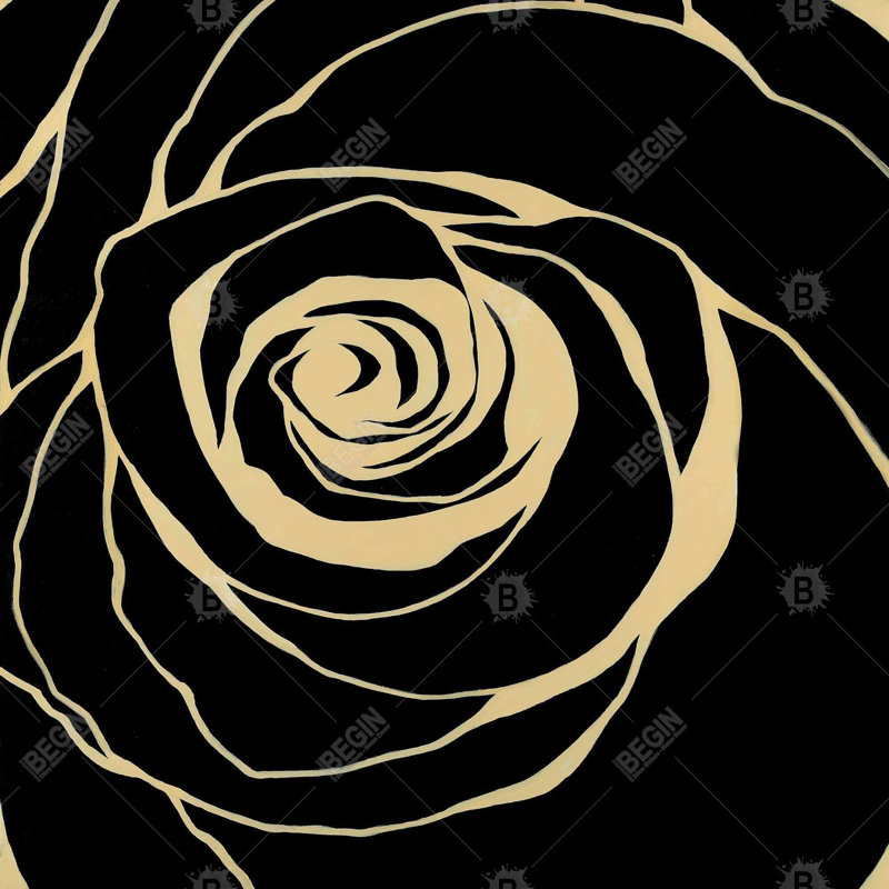 Black rose - 16"x16" Throw pillow cover - Poly twill - Print on demand