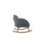 Chaise berçante en osier 29,5 "avec polyester doux (ensemble de 2)-50138680-50138681