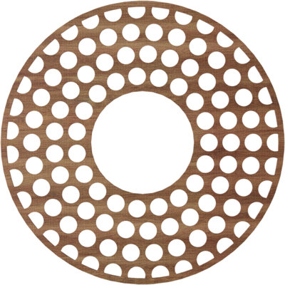 Médaillon de plafond en bois Fink