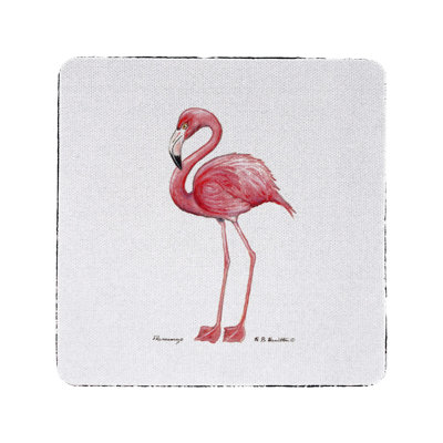 Sous-verre flamants roses