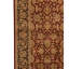 Tapis brun / rouge noué à la main