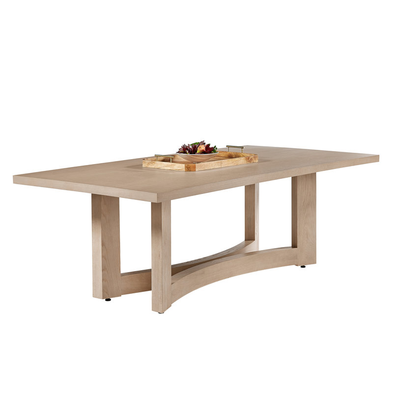 AREZZA DINING TABLE - 90.5" - Brown
