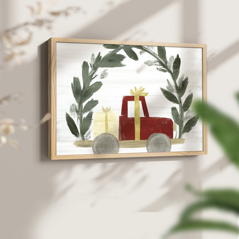 Art de Noël - CXCII - Reproduction encadrée - Restickable, Naturel, 22" H x 28" W