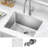 KRAUS Standart Pro Undermount 16 Gauge Stainless Steel Bar Kitchen Sink-98155497-98155498