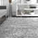 Kinard Shag Tasseled Power Loom Performance Gray Rug