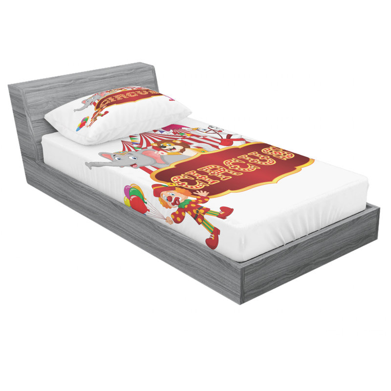 Microfiber Sheet Set, Twin Sheet Set with Fitted Sheet