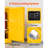 Flammable Cabinet, 23.2 x 18.1 x 35.4 Inch, 13 Gallon Flammable Storage Cabinet with Adjustable Shelf, Cold-Rolled and Galvanized Steel Fire Cabinets, for Commercial Industrial Home Use, Yellow